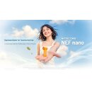 Nitecore NEF NANO - Mini-Handventilator, Bright Orange