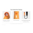 Nitecore NEF NANO - Mini-Handventilator, Slate Orange