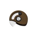 Kizer Snail-trail AEB-L Brass Aluminum Mini Messer