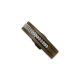 Kizer Snail-trail AEB-L Brass Aluminum Mini Messer