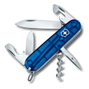 Victorinox Spartan, transparent blau, 91 mm Schweizer...