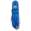 Victorinox Spartan, transparent blau, 91 mm Schweizer Taschenmesser