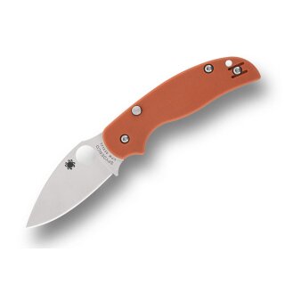 Spyderco Sage 6 CPM REX 121 Orange G10 PlainEdge C123GPBOR