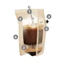 TREKN EAT Summit Coffee 21g Mild für unterwegs im Auto, Camping, Trekking
