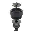 Klean Kanteen Berry Bright 476ml Isoliert mit Café Cap