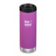 Klean Kanteen Berry Bright 476ml Isoliert mit Café Cap