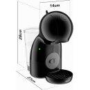 NESCAFÉ DOLCE GUSTO PICCOLO XS by KRUPS anthrazit Kaffeekapselmaschine