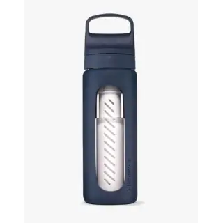 LifeStraw Go Glass 600 ml Wasserfilter-Trinkflasche Aegean Sea