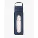 LifeStraw Go Glass 600 ml Wasserfilter-Trinkflasche Aegean Sea