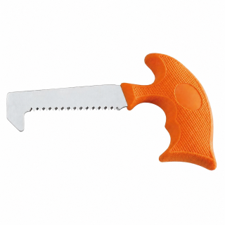 PUMORI Aufbrechsäge 9 cm, orange, mit Nylonetui – Kieferle 040.044