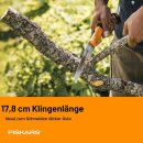 Gerber Fiskars 17,8 cm Klappsäge (9368) schwarz/orange