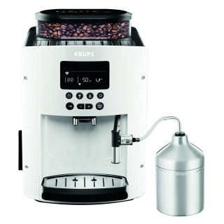 Krups EA8161 Kaffeevollautomat Weiß inkl. AutoCappuccino XS6000