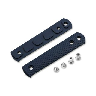 Böker BFF Packlite Griffschalen Richlite Blue Pyramid