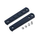 Böker BFF Packlite Griffschalen Richlite Blue Pyramid