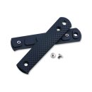 Böker BFF Packlite Griffschalen Richlite Blue Pyramid