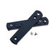 Böker BFF Packlite Griffschalen Richlite Blue Pyramid