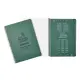 Modestone C53 MIL wasserfestes Notizbuch A5 Grün 50 Blatt kariert