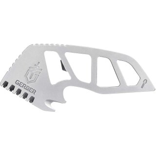 Gerber Gutsy 4-in-1 Fischwerkzeug Silber – Entschupper, Gut Hook