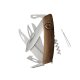 Swiza D09R AM SAW & SCISSORS Wood Walnut Made in Switzerland