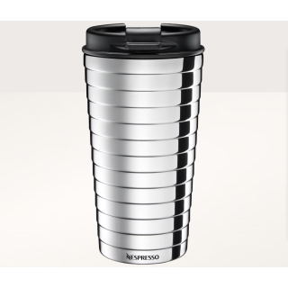 Nespresso TOUCH Travel Mug Thermobecher Silber 345ml