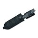 Fox Knives Dino Tracker N690 Forprene All Black FX-9CM08