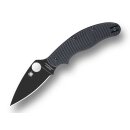 Spyderco UK Penknife Salt Black G10 CPM MagnaCut Black...