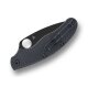 Spyderco UK Penknife Salt Black G10 CPM MagnaCut Black Blade MagnaCut