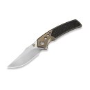 WE Knife Skynix M390 Champagne Ti Twill CF