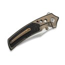WE Knife Skynix M390 Champagne Ti Twill CF