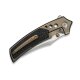 WE Knife Skynix M390 Champagne Ti Twill CF