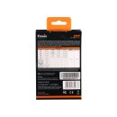 Fenix E06R Schlüsselbundleuchte Weißes+UV+Laser Licht Graffiti RotBlau
