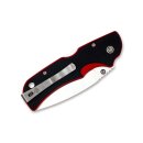 Manly City CPM S90V Black & Red Taschenmesser –...
