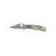 Spyderco Bug Nickel Silver Abalone PlainEdge MiniMesser