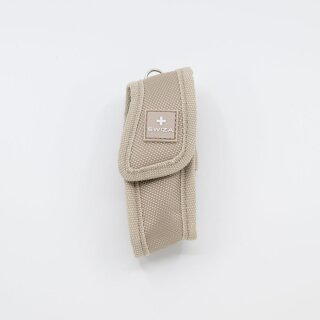 SWIZA Messeretui – Gürtelbefestigung Beige
