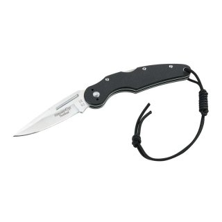 BlackFox Tactical Taschenmesser, Stahl 440, Back-Lock,, G10-Griffschalen, Gürtelclip