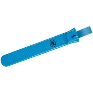 Cuda Knife Sheath, blaue Kunststoffscheide, Gürtelschlaufe,, Wasserablauf, passend nur für Cuda Titanium Knives