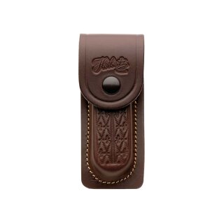 Herbertz Fodero In Pelle Goffrata Marrone – Per Coltello Con Manico Da 13 Cm, Acciaio Inox, Misura Media, Lunghezza 14,5 Cm