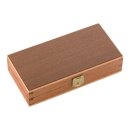 Holzbox für Taschenmesser mit Schaumstoffeinlage,,...