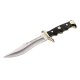Nieto Messer, Klinge 18 cm, Kunststoff-Griff,, Messingbeschläge, Lederscheide