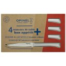 Opinel Bon Appetit+ Tafelmesser, 4-tlg., Sandvik-Stahl...