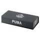 Puma TEC Einhandmesser, Stahl AISI 420, titanisiert,, Holzgriffschalen, Metall-Clip