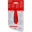 SWIZA Schweizer Messer D02  rot 6 Funktionen Scbweiz