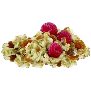 Müsli Schweizer Art mit Vollmilch Tüte