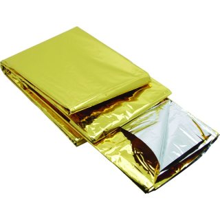 Rettungsdecke 2 Seiten (Silber / Gold), 5,50 €
