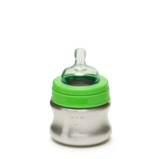 148ml/5oz Kid Kanteen Kinderflasche Baby Bottle (langsamer Trinkfluss)Farbe: Brushed Stainless, geb&uuml;rsteter Edelstahl